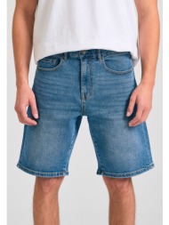 ανδρική τζιν βερμούδα με ...