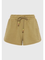 loose fit αθλητικό σορτς με branded κέντημα