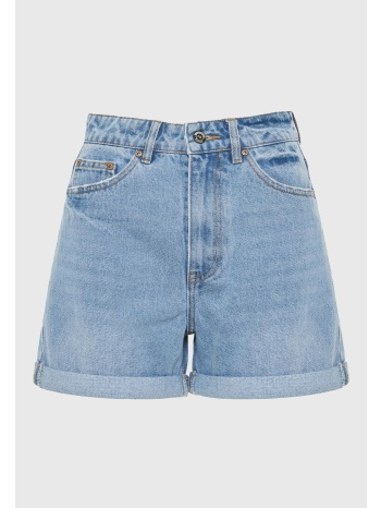 γυναικείο τζιν σορτς με whisker details