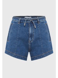 γυναικείο σορτς με διακοσμητικές ραφές