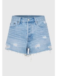 γυναικείο τζιν σορτς με destroyed effects