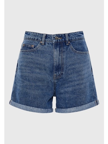 γυναικείο τζιν σορτς με whisker details