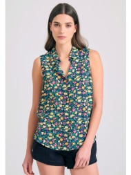 γυναικείο φλοράλ αμάνικο ...