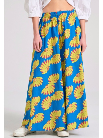 oversized εμπριμέ παντελόνα με exotic τύπωμα