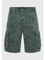 comfort fit garment dyed cargo βερμούδα