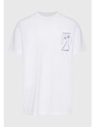 t-shirt με φωτογραφικό τύπωμα στην πλάτη