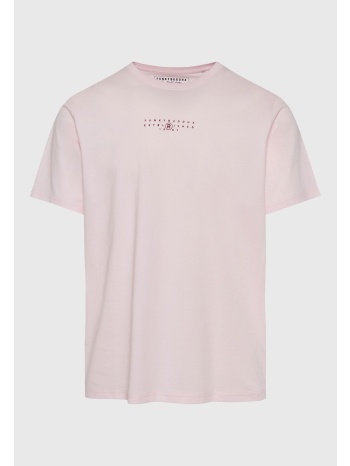 organic cotton t-shirt με vintage φλοράλ τύπωμα