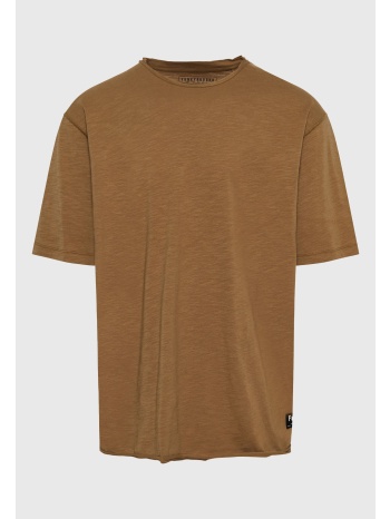 relaxed fit t-shirt με raw edges