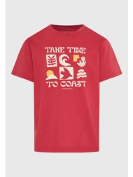 relaxed fit t-shirt με graphic τύπωμα