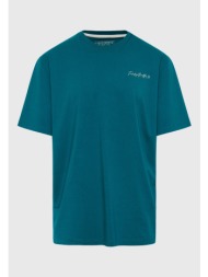 relaxed fit t-shirt με graphic τύπωμα στην πλάτη