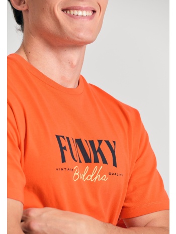 t-shirt με branded τύπωμα στο στήθος