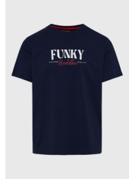 t-shirt με branded τύπωμα στο στήθος