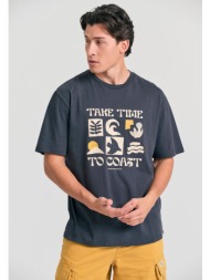 relaxed fit t-shirt με graphic τύπωμα