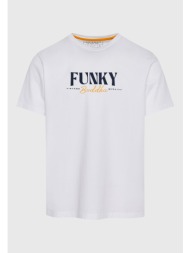 t-shirt με branded τύπωμα στο στήθος