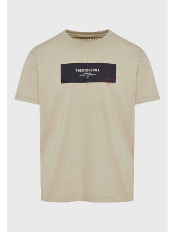 ανδρικό t-shirt με frame τύπωμα στο στήθος