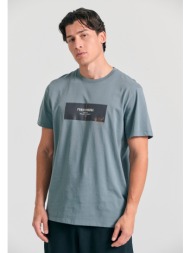 ανδρικό t-shirt με frame τύπωμα στο στήθος