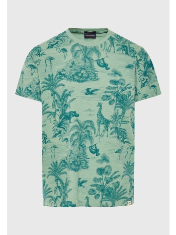 ανδρικό t-shirt με exotic all over τύπωμα