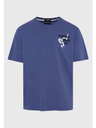 relaxed t-shirt με frame graphic τύπωμα