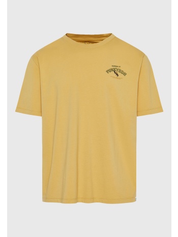 relaxed t-shirt με tropical τύπωμα στην πλάτη