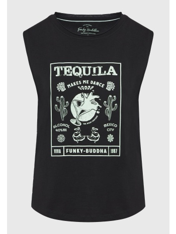 t-shirt από οργανικό βαμβάκι με vintage print