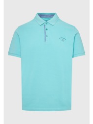 πόλο μπλούζα με τυπωμένο artwork στο στήθος