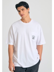 oversized t-shirt με γραφικό τύπωμα στην πλάτη