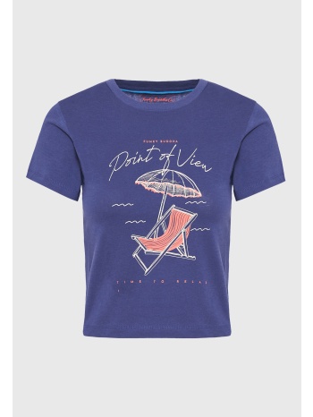 γυναικείο t-shirt με φωτογραφικό τύπωμα