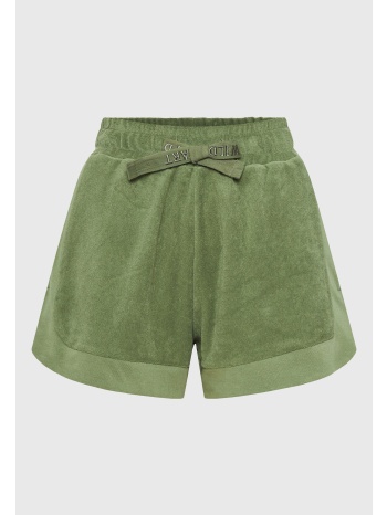 loose fit γυναικείο πετσετέ σορτς