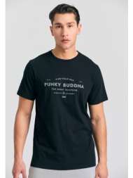 t-shirt με embossed τύπωμα από οργανικό βαμβάκι