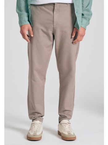 comfort fit linen blend chino παντελόνι
