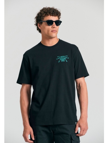 relaxed fit t-shirt με τύπωμα στην πλάτη garage 55.