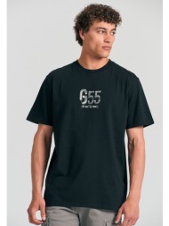 relaxed t-shirt με τύπωμα στη πλάτη garage 55.