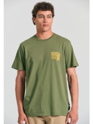 t-shirt με branded τύπωμα στο στήθος garage 55.