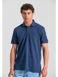 essential polo μπλούζα με κέντημα garage 55.