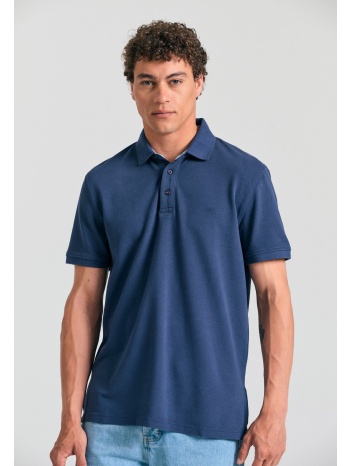 essential polo μπλούζα με κέντημα garage 55.