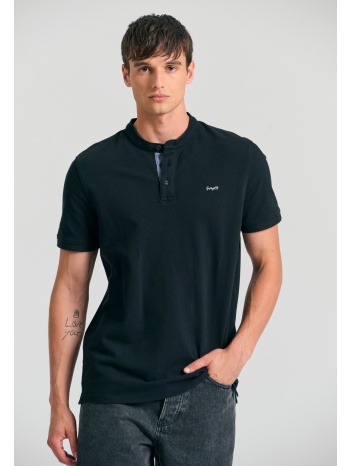polo μπλούζα με λαιμό mao garage 55.