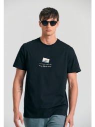 t-shirt με vintage τύπωμα garage 55.