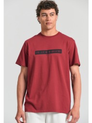 t-shirt με τύπωμα στο στήθος garage 55.