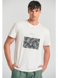 t-shirt με frame τύπωμα ...