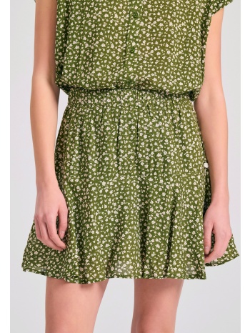 relaxed fit φλοράλ μίνι φούστα