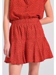 relaxed fit φλοράλ μίνι ...