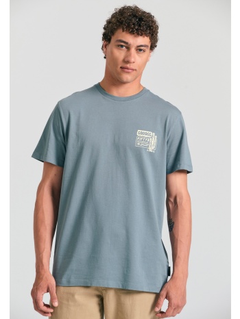 t-shirt με branded τύπωμα στο στήθος garage 55.