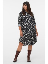 μίντι φόρεμα σεμιζιέ ...