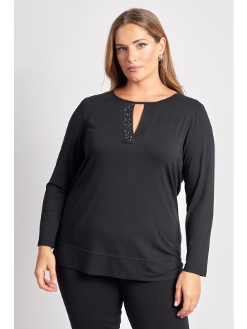 μπλούζα με άνοιγμα και διακόσμηση σε προσφορά