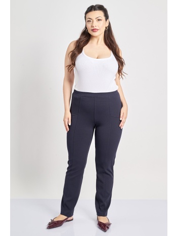 παντελόνι scuba cigarette με διακοσμητική ραφή