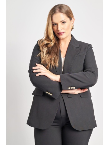 σακάκι tailored κρεπ μονόκουμπο σε προσφορά