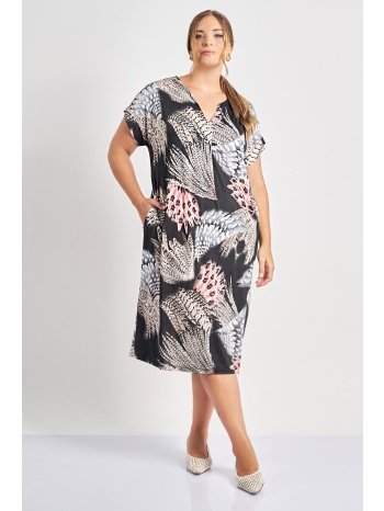 φόρεμα μίντι εμπριμέ σε προσφορά