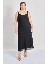 αμπιγιέ maxi φόρεμα με ...