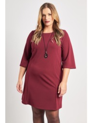 φόρεμα ελαστικό κρεπ με ...