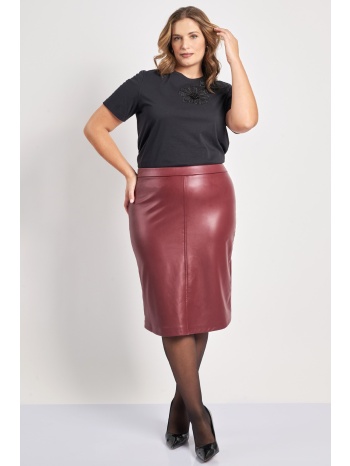 φούστα pencil δερματίνη σε προσφορά